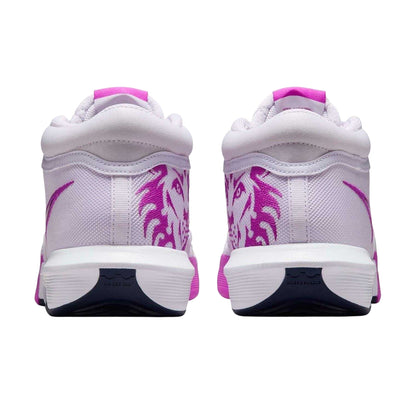 Grape-Navy - Back - Nike Mens LeBron Witness VIII Basketball Shoes