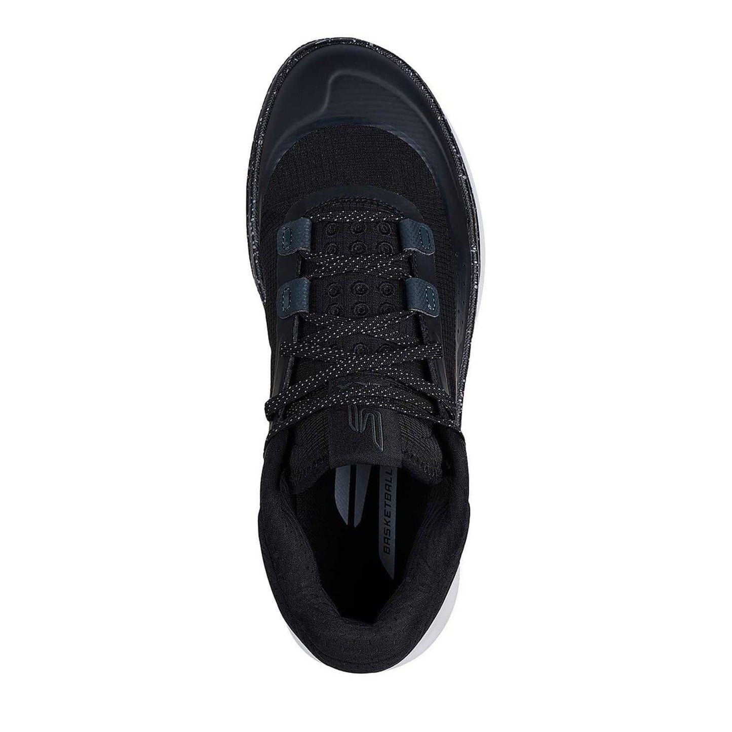 Black-White - Lifestyle - Skechers Childrens-Kids Resagrip Trainers