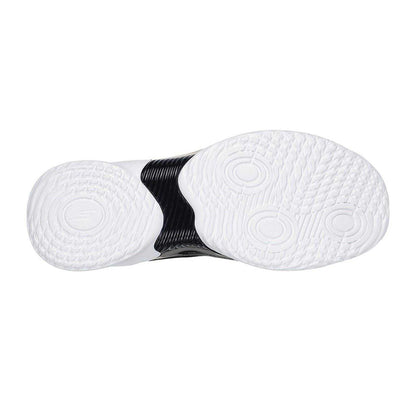 Black-White - Pack Shot - Skechers Childrens-Kids Resagrip Trainers
