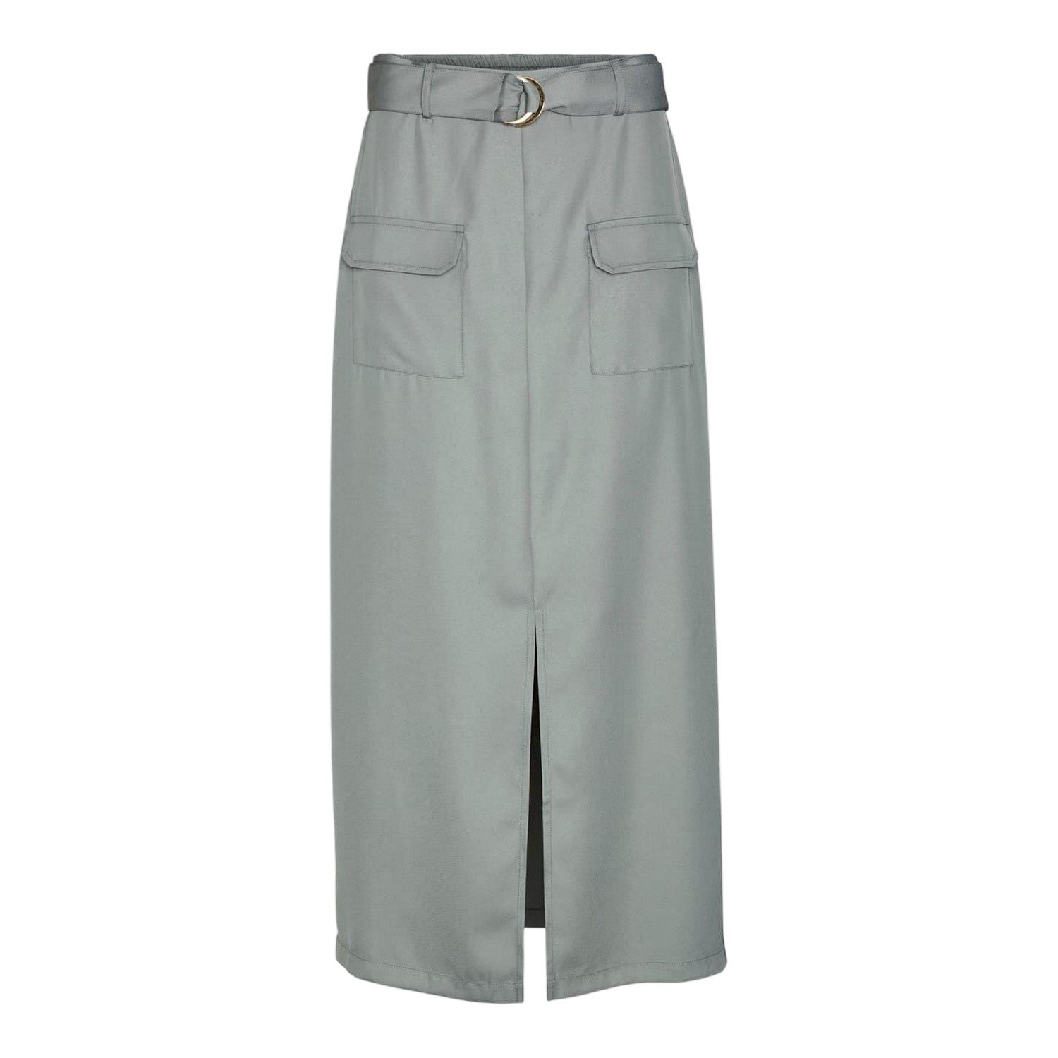 Balsam Green - Front - Vero Moda Womens-Ladies Tanne Pencil Skirt