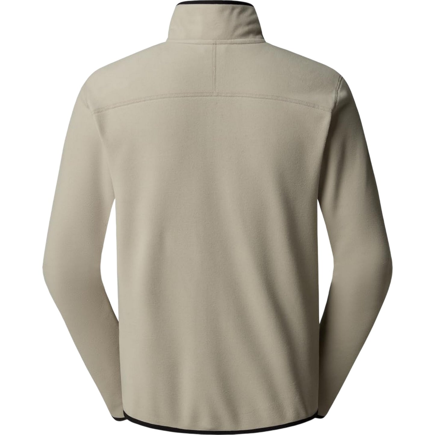 Beige - Back - The North Face Mens Embroidered Logo Regular Long-Sleeved Sweatshirt