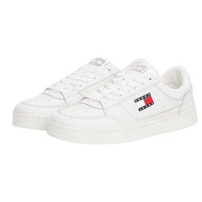 White - Lifestyle - Tommy Jeans Mens The Greenwich Trainers