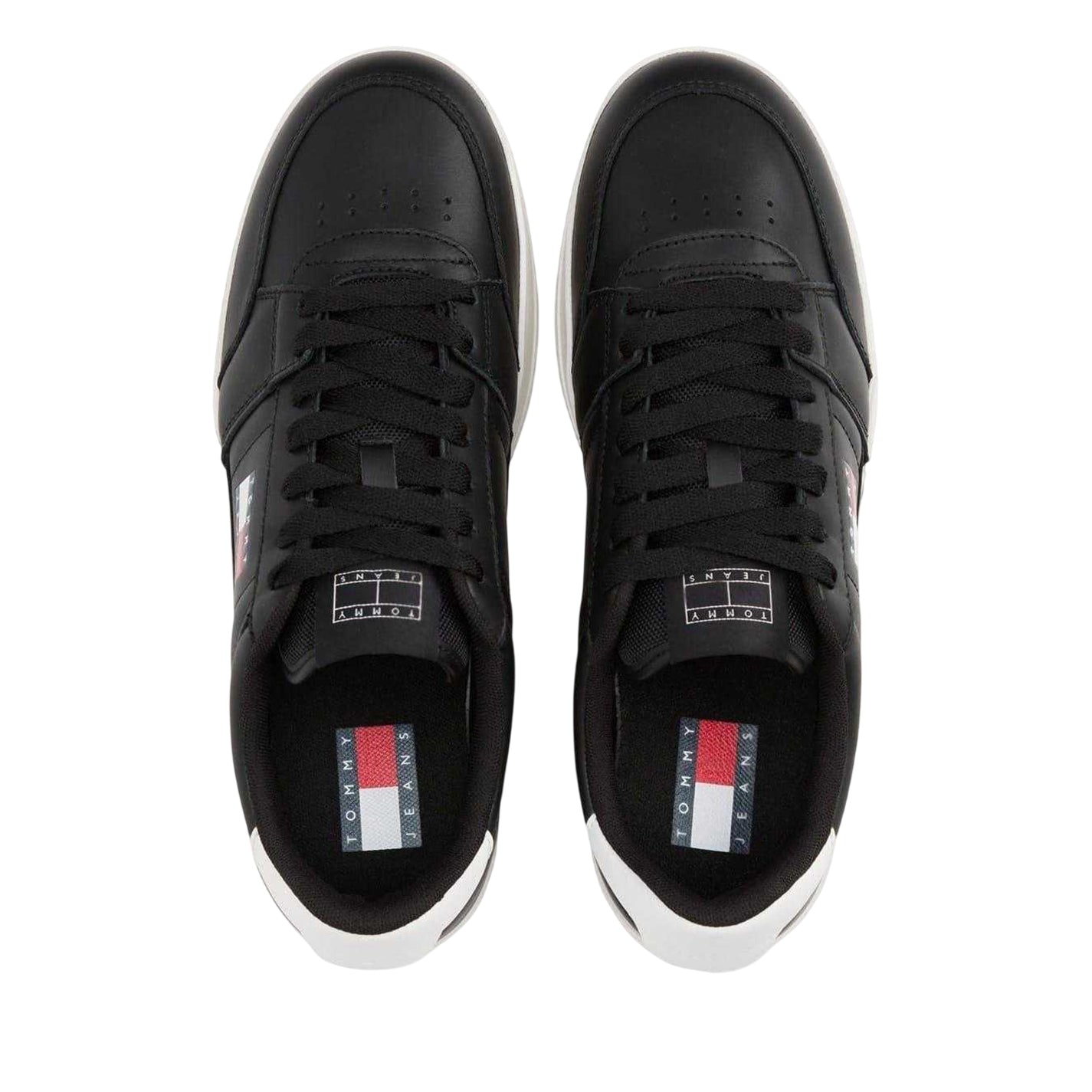 Black-White - Lifestyle - Tommy Jeans Mens The Greenwich Trainers