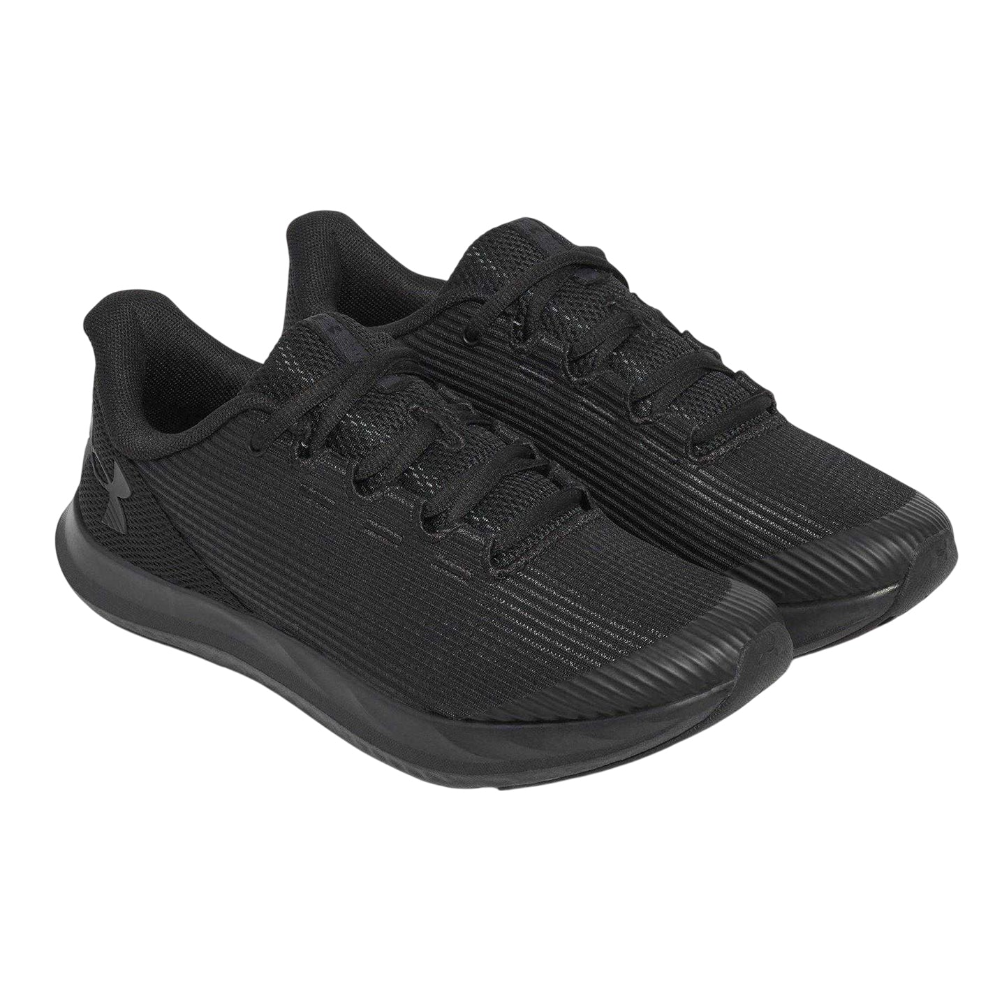 Black - Pack Shot - Under Armour Boys Speed Swift Road Shoes