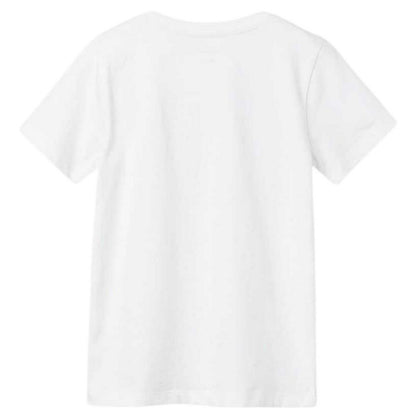 Bright White - Back - Name It Childrens-Kids Pikachu Pokemon T-Shirt