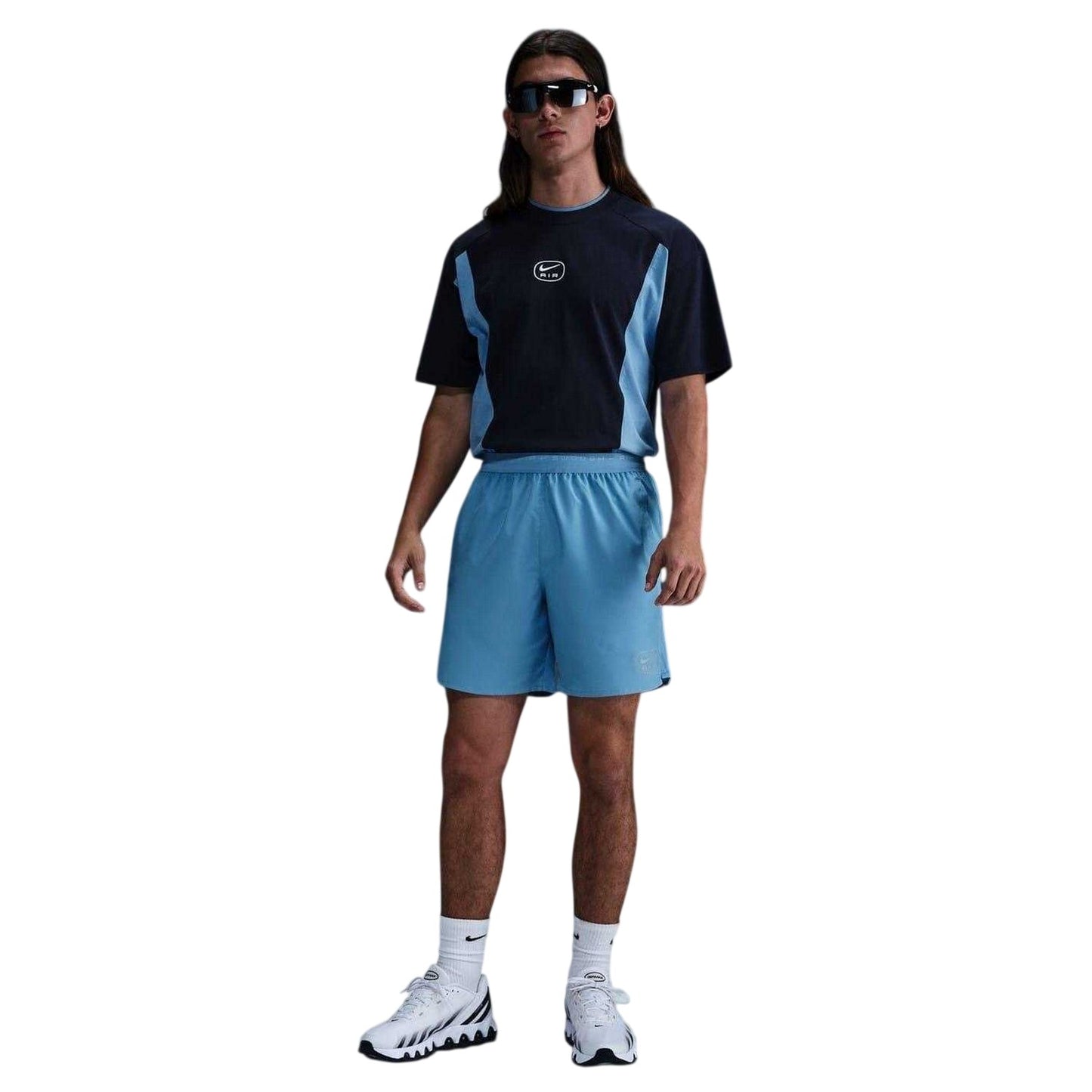 Blue - Front - Nike Mens Air Woven Shorts