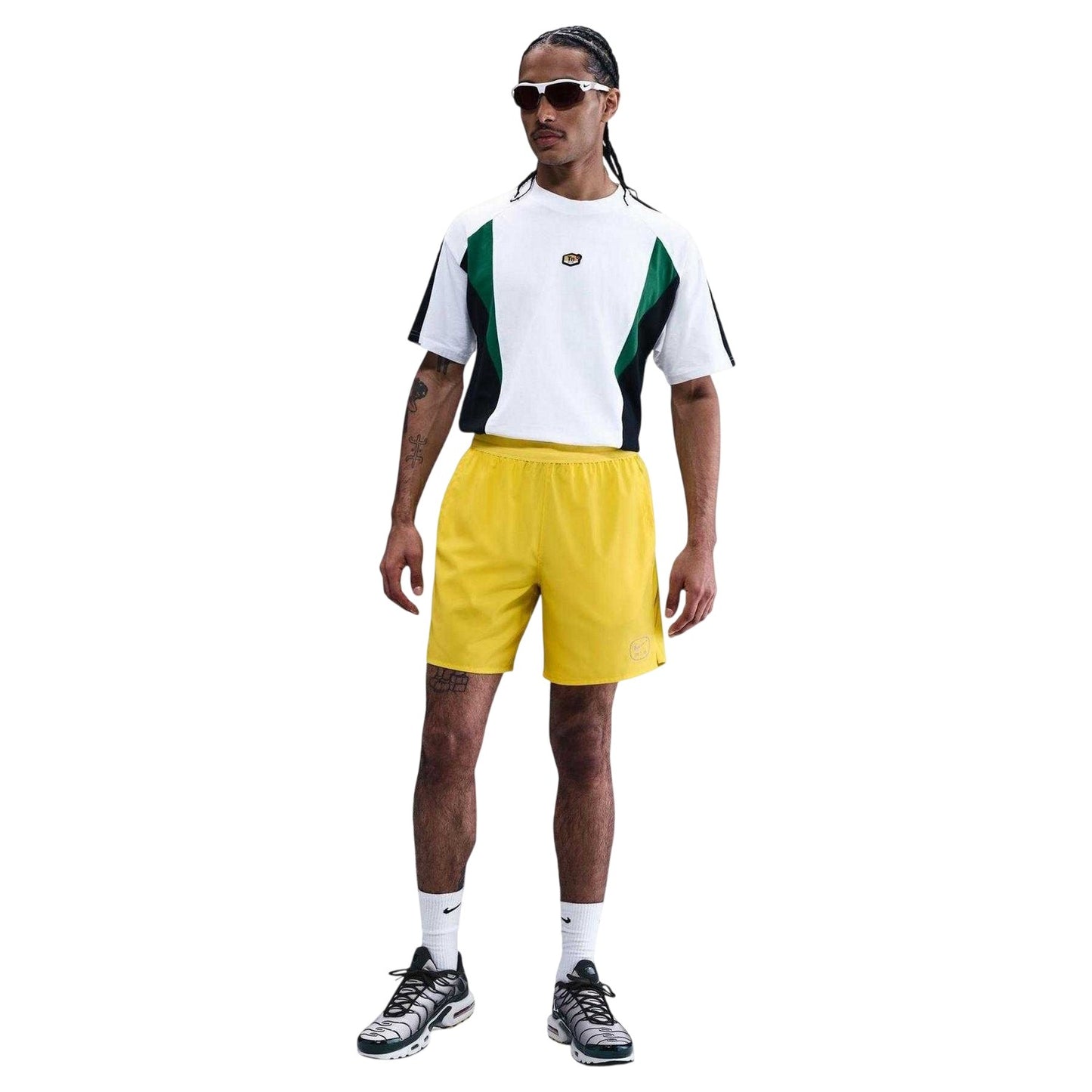 Yellow - Front - Nike Mens Air Woven Shorts