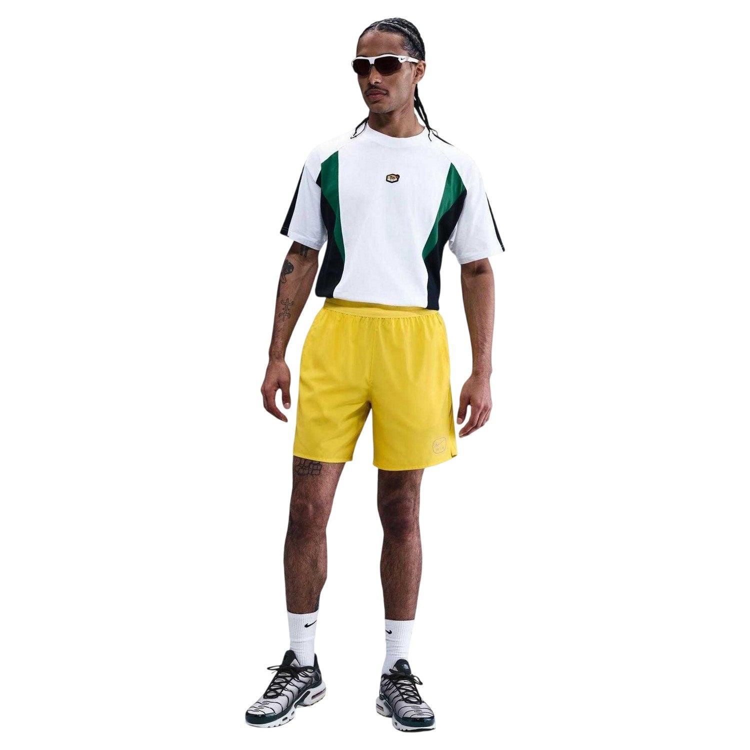 Yellow - Front - Nike Mens Air Woven Shorts