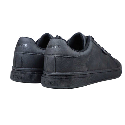 Black - Back - Levis Childrens-Kids Trainers
