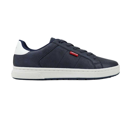 Navy Blue - Front - Levis Childrens-Kids Trainers