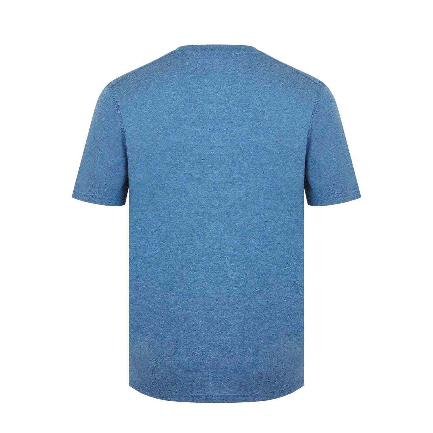 Blue - Back - Karrimor Mens Tech Chest Logo Crew Neck T-Shirt