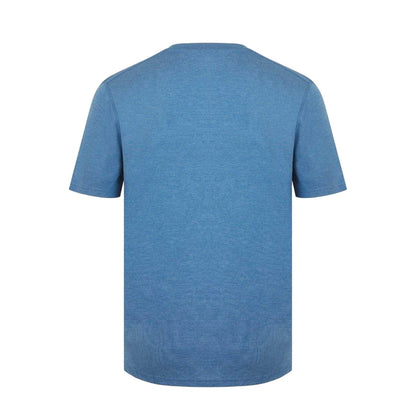 Blue - Back - Karrimor Mens Tech Chest Logo Crew Neck T-Shirt