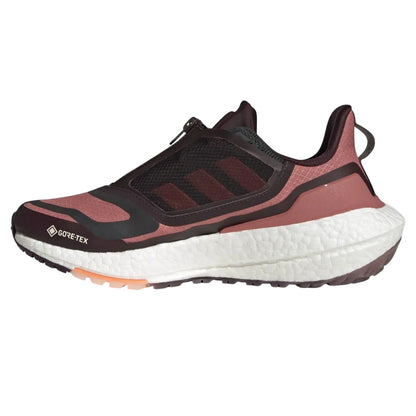 Red - Pack Shot - Adidas Womens-Ladies Ultraboost 22 GORE-TEX Trainers