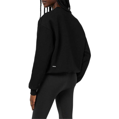 Black - Back - Pangaia Womens-Ladies Signature Sweatshirt