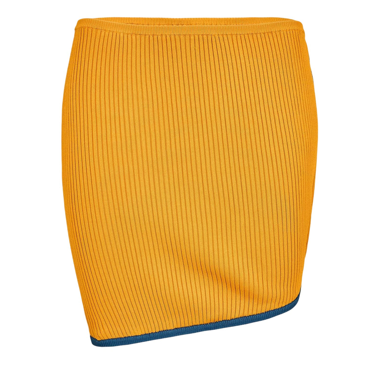 Orange - Front - Diesel Womens-Ladies Onalisa Gona Knitted Mini Skirt