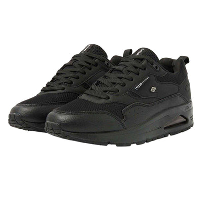 Black - Lifestyle - Lumberjack Childrens-Kids Lennox Trainers