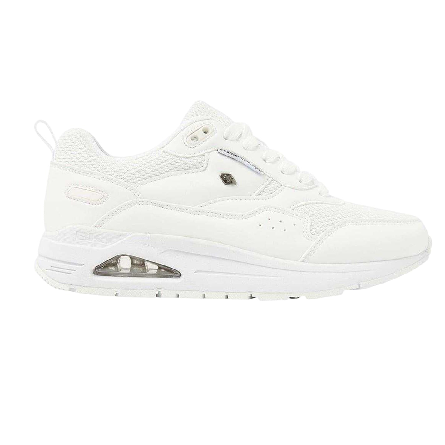 White - Front - Lumberjack Childrens-Kids Lennox Trainers