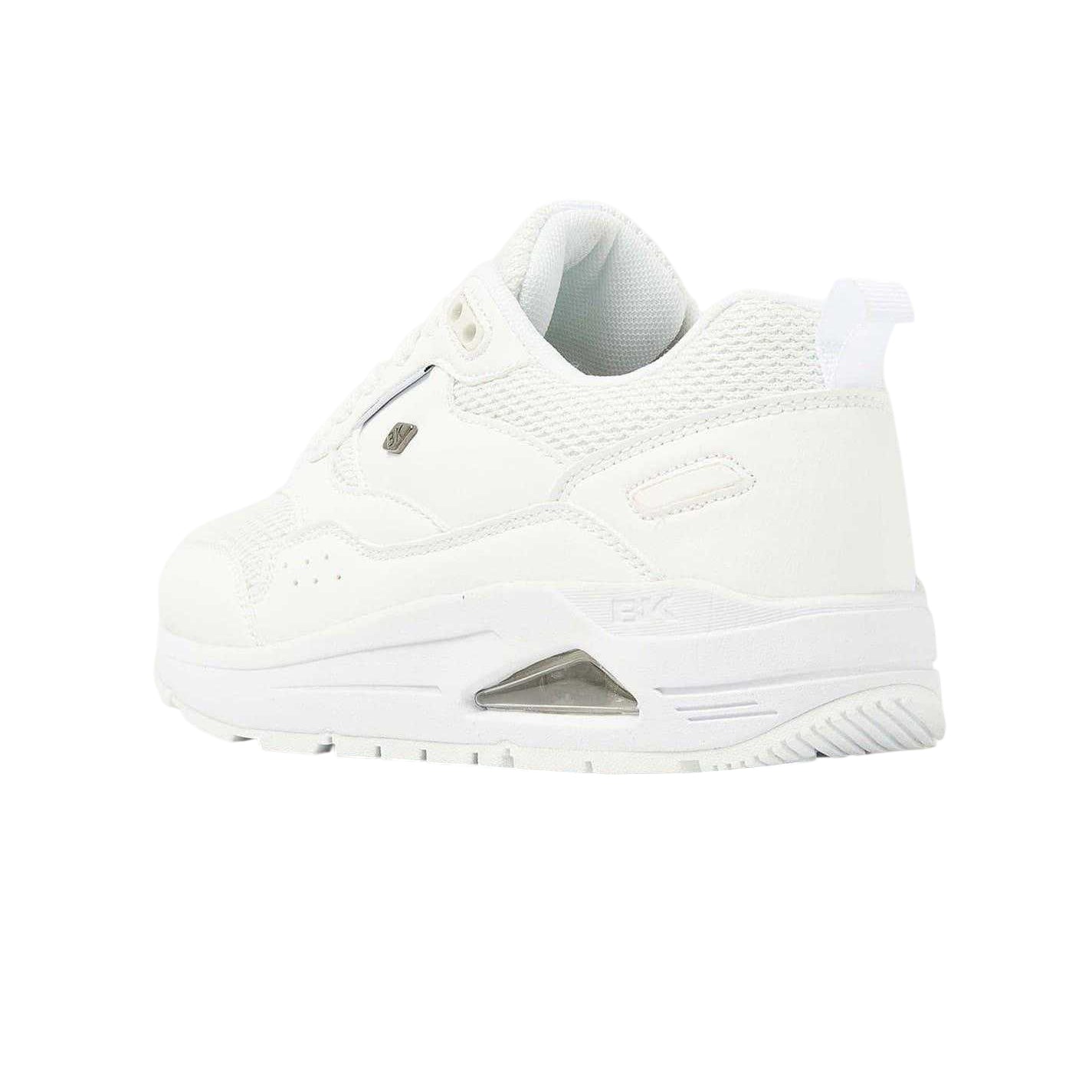 White - Back - Lumberjack Childrens-Kids Lennox Trainers