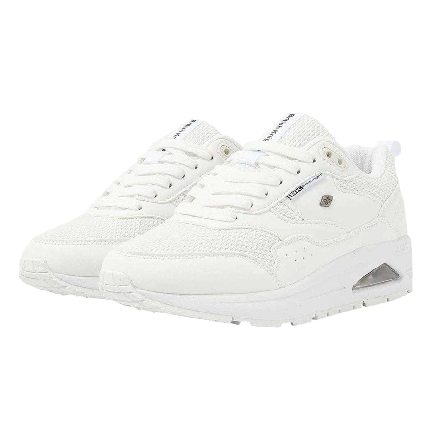White - Lifestyle - Lumberjack Childrens-Kids Lennox Trainers