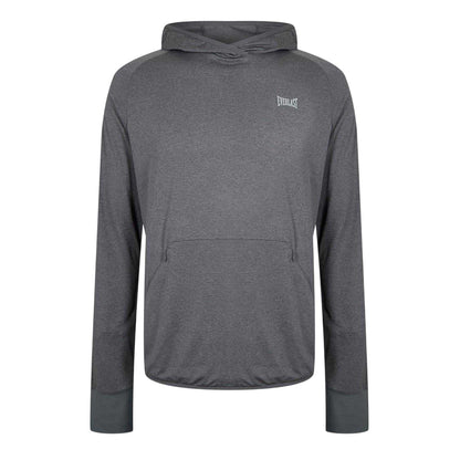 Charcoal - Front - Everlast Mens Polyester Lightweight Training Hoodie