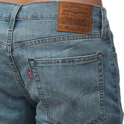 Light Blue - Side - Levis Mens Standard Shorts