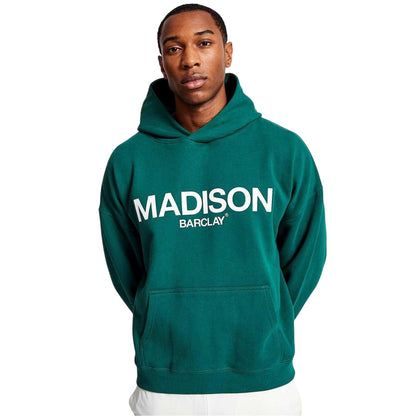 Forest - Front - Madison Barclay Mens Oversized Hoodie