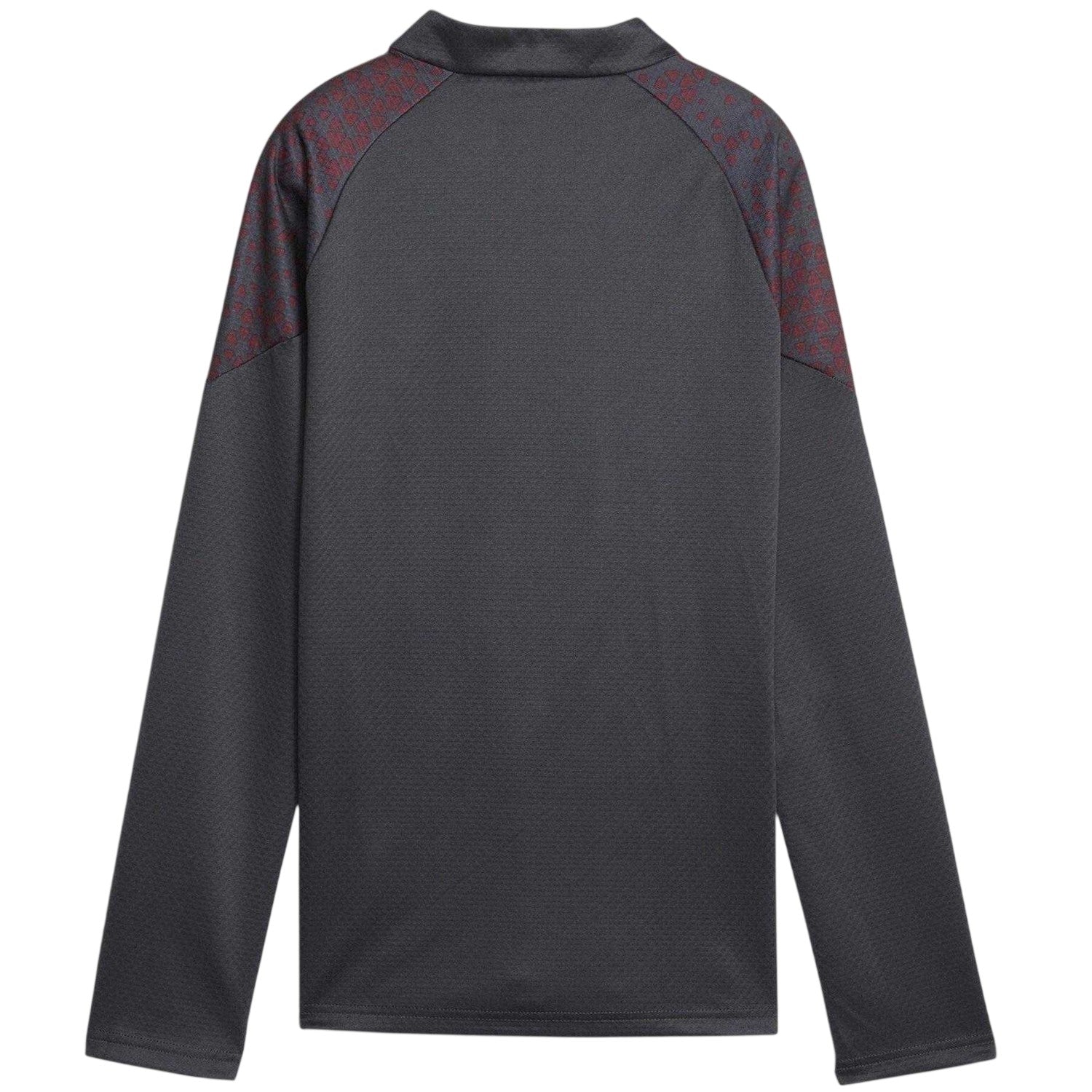 Grey - Back - Puma Womens-Ladies Manchester City FC Training Drill Top