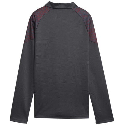 Grey - Back - Puma Womens-Ladies Manchester City FC Training Drill Top