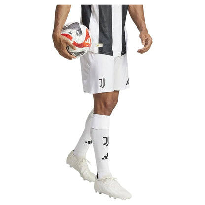 White - Side - Adidas Mens Juventus FC Shorts