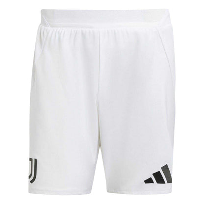 White - Front - Adidas Mens Juventus FC Shorts