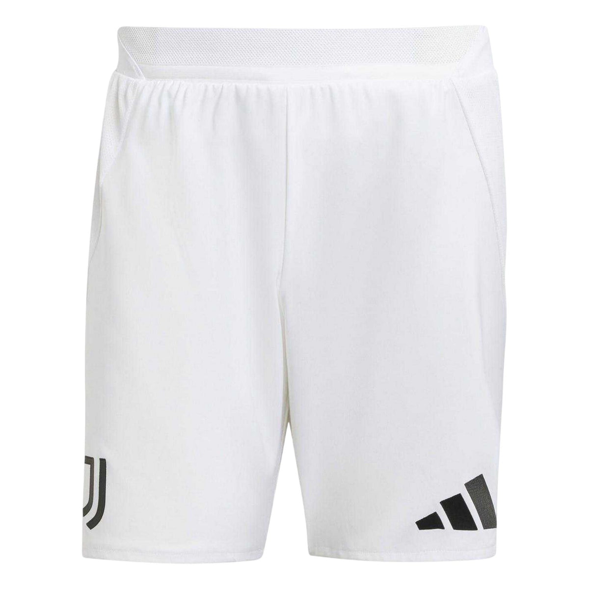 White - Front - Adidas Mens Juventus FC Shorts