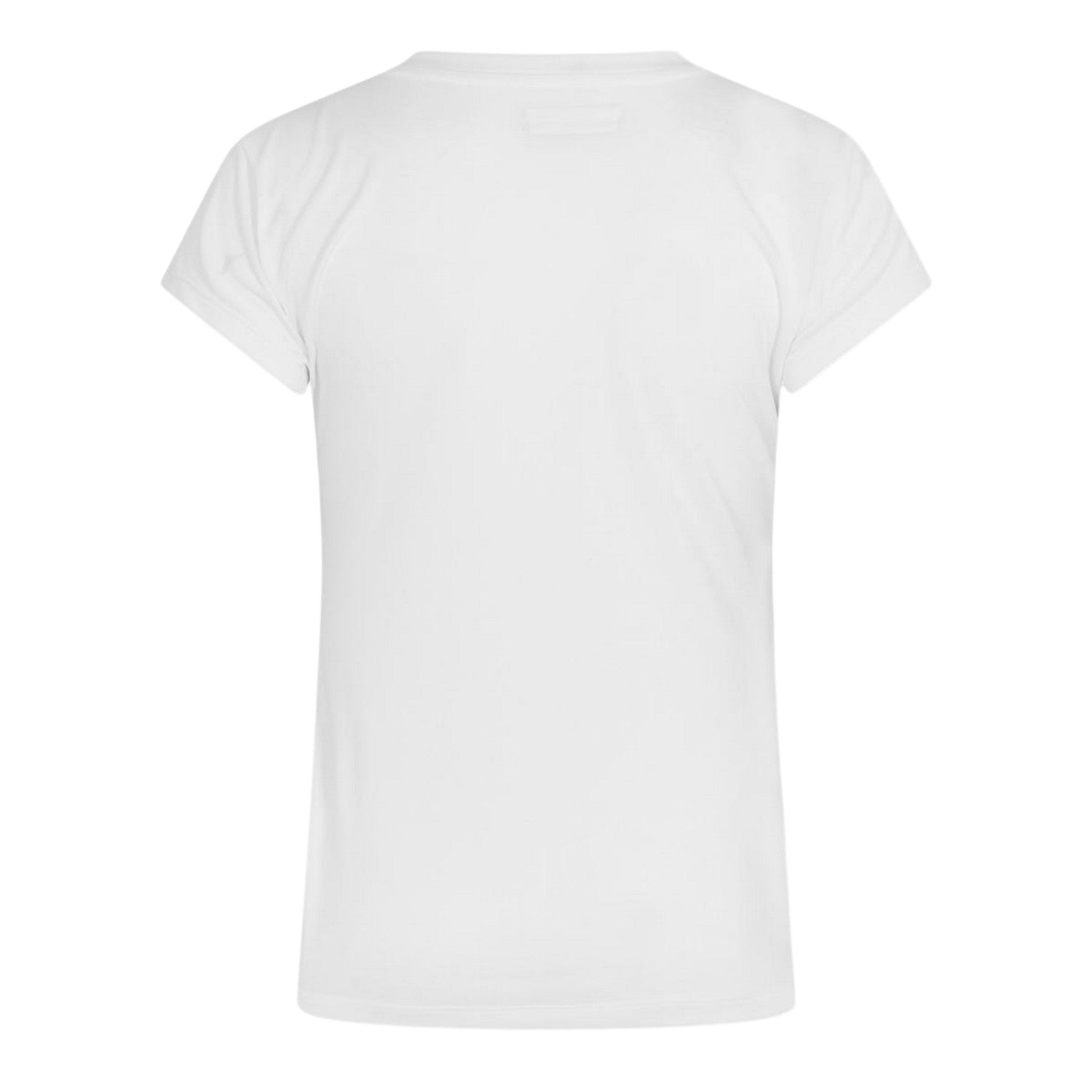 White - Back - Columbia Womens-Ladies Logo V Neck Regular T-Shirt