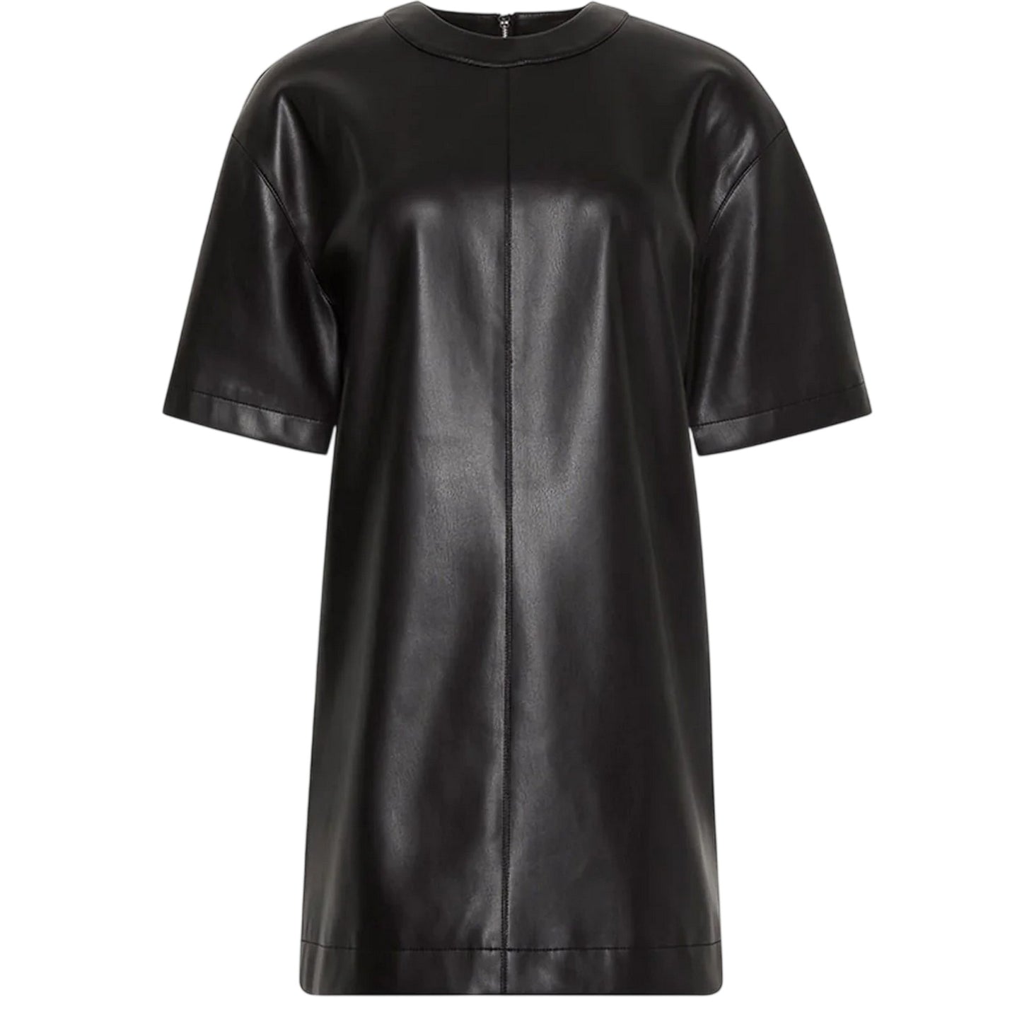 Black - Front - Calvin Klein Womens-Ladies Short-Sleeved T-Shirt Dress