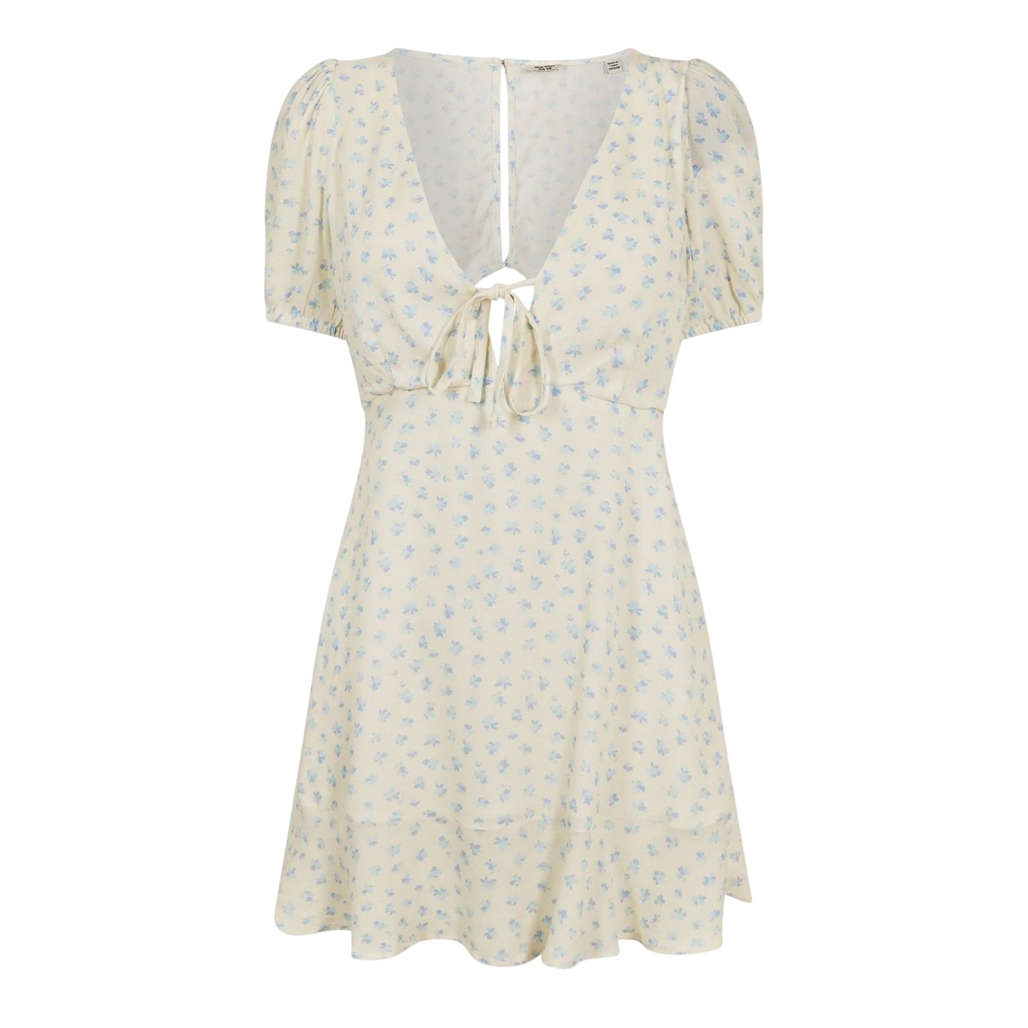 White - Front - Jack Wills Womens-Ladies Polka Dot Mini Dress