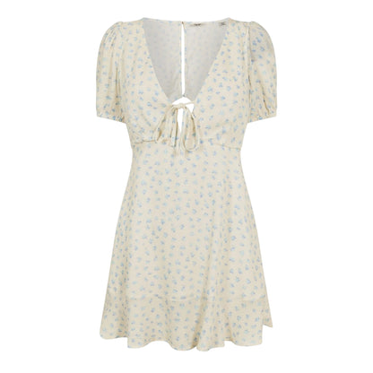 White - Front - Jack Wills Womens-Ladies Polka Dot Mini Dress