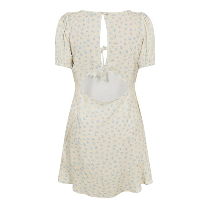 White - Back - Jack Wills Womens-Ladies Polka Dot Mini Dress