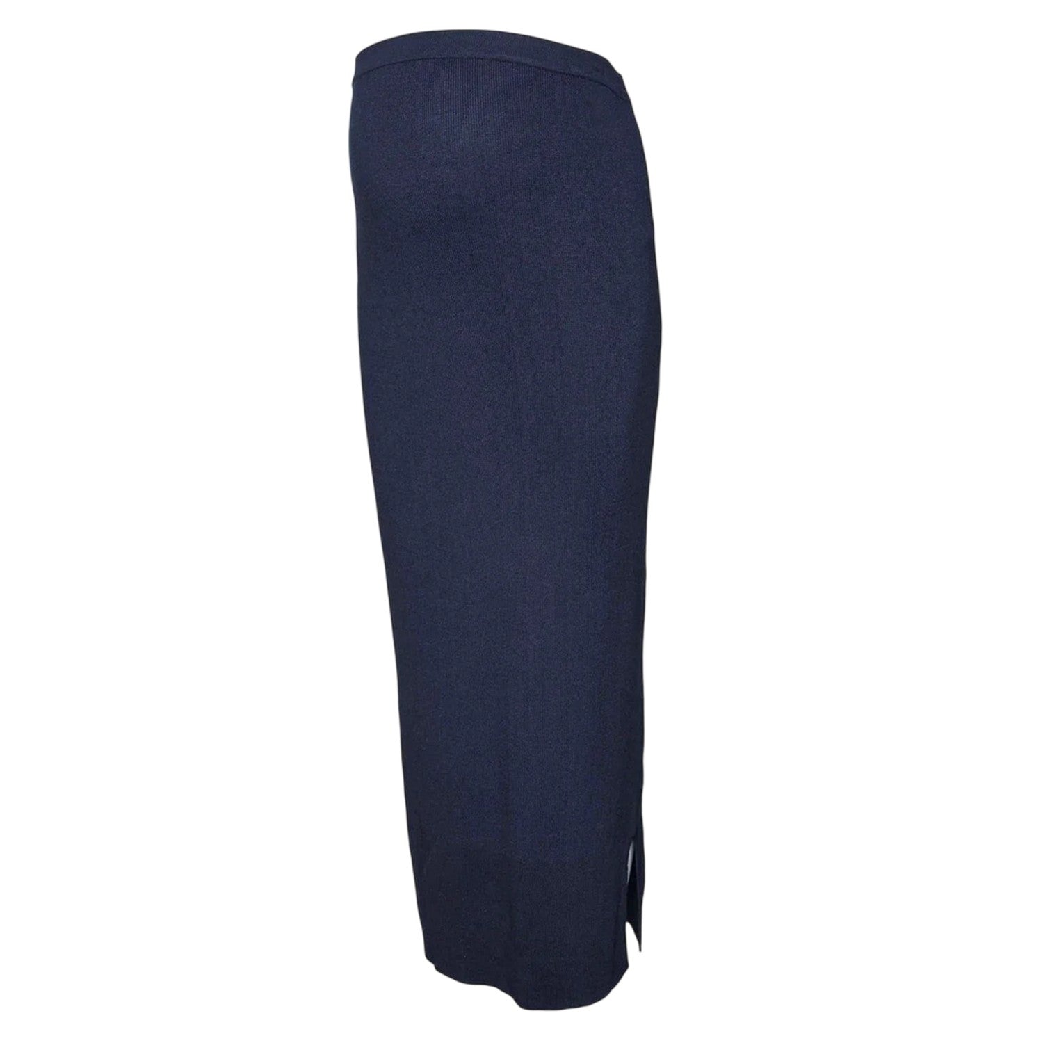 Navy Blazer - Front - Mamalicious Womens-Ladies Ribbed Tube Skirt