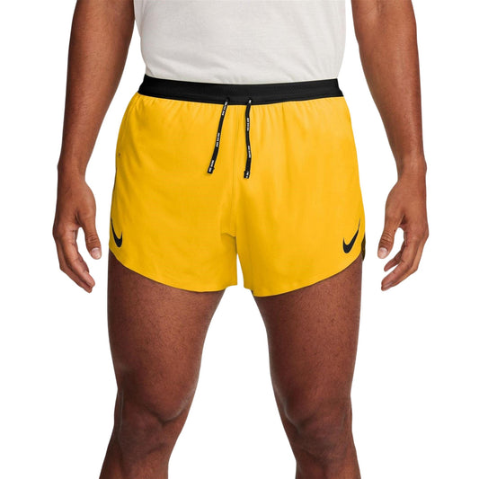 Laser Orange - Front - Nike Mens Aero Swift Running Shorts