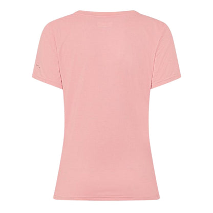 Pink - Back - Columbia Womens-Ladies Bluevista Hill Crew Neck T-Shirt