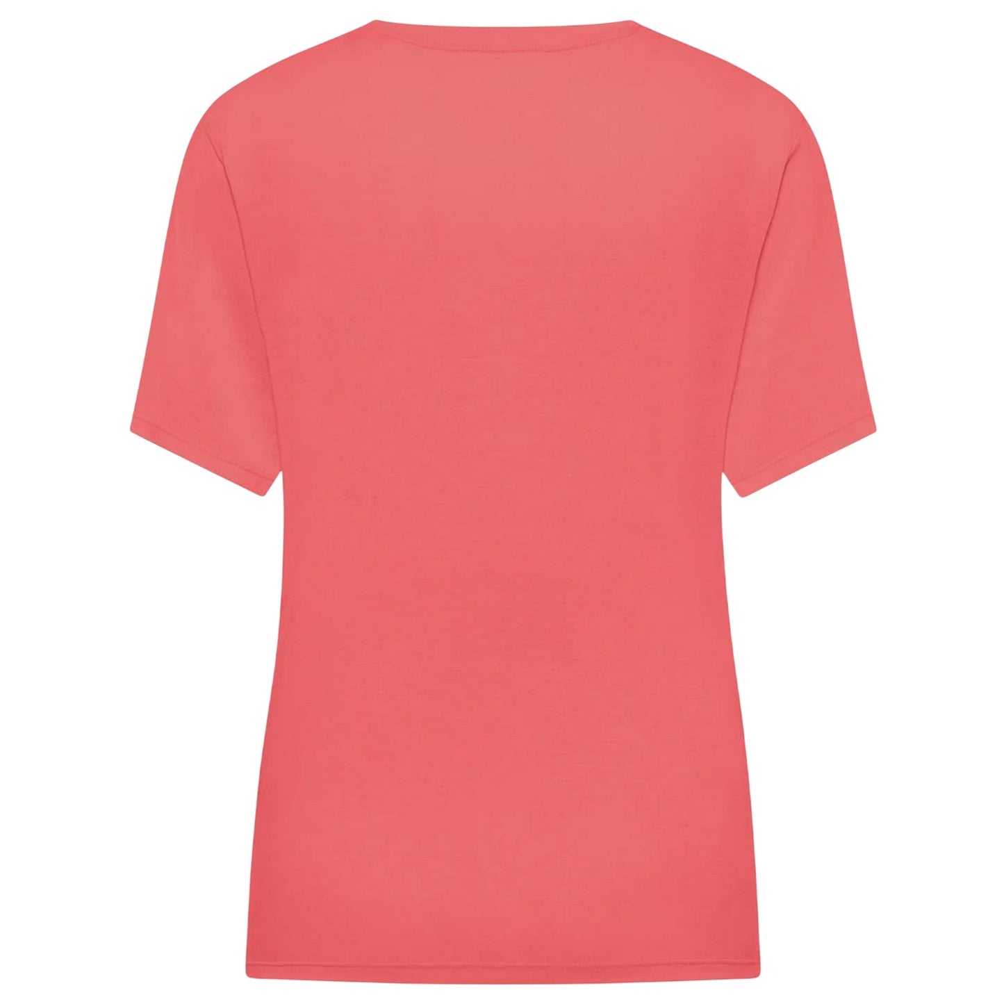 Coral - Back - Jack Wolfskin Womens-Ladies Tech Regular T-Shirt