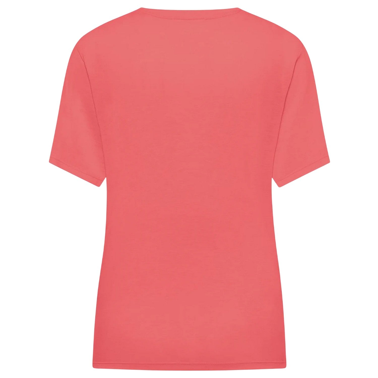 Coral - Back - Jack Wolfskin Womens-Ladies Tech Regular T-Shirt