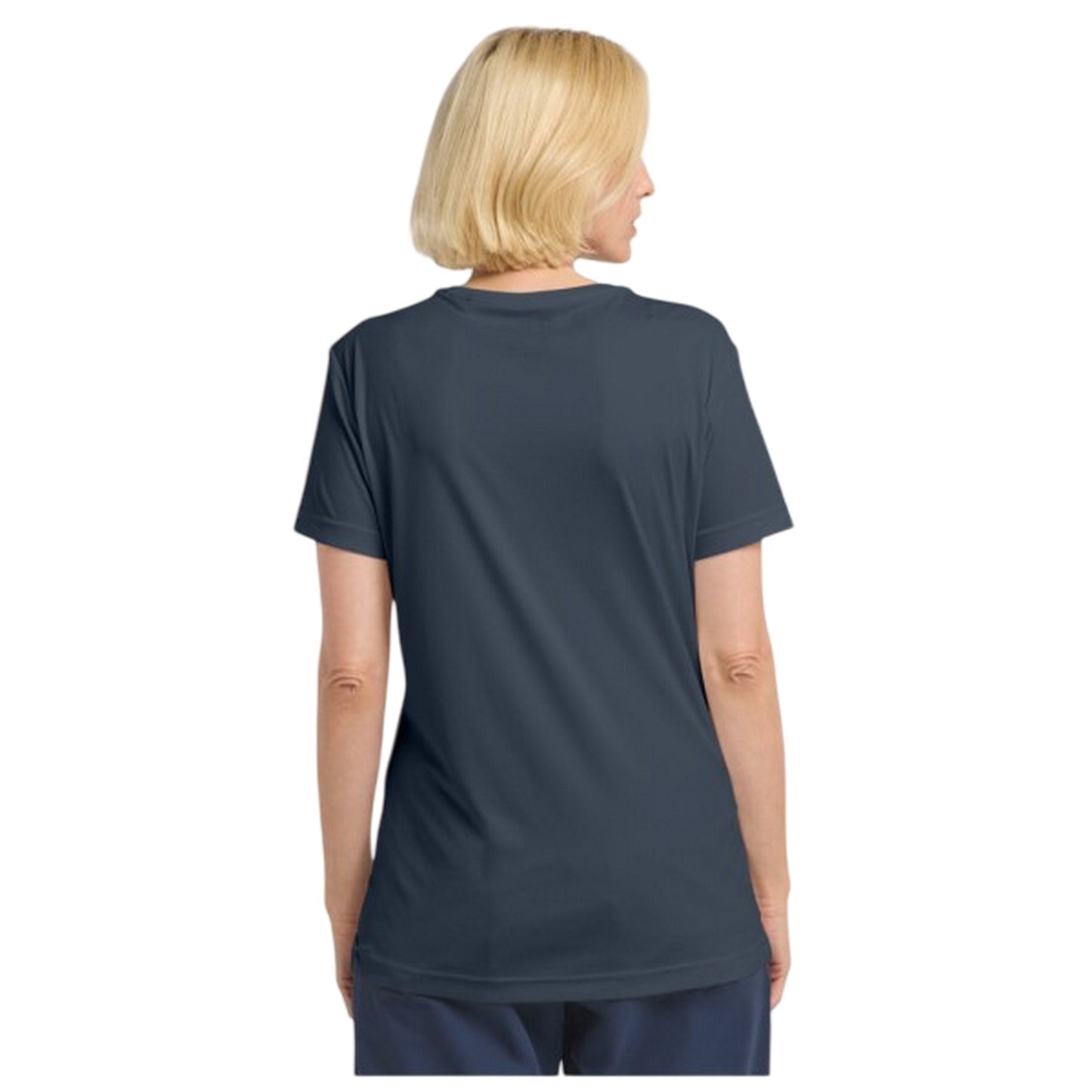 Midnight Blue - Back - Jack Wolfskin Womens-Ladies Tech Regular T-Shirt