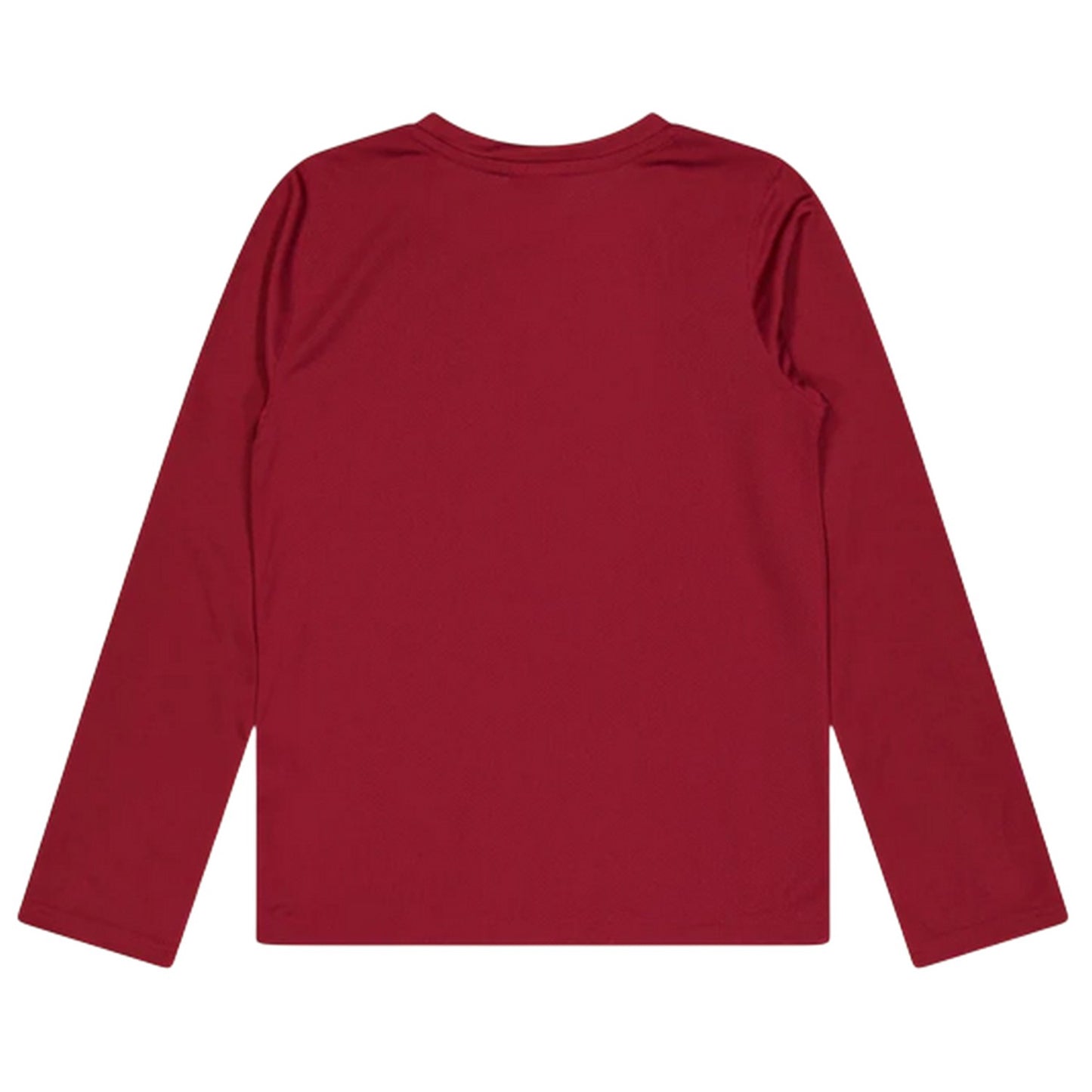 Red - Back - Puma Childrens-Kids Team Performance Long-Sleeved Training Top