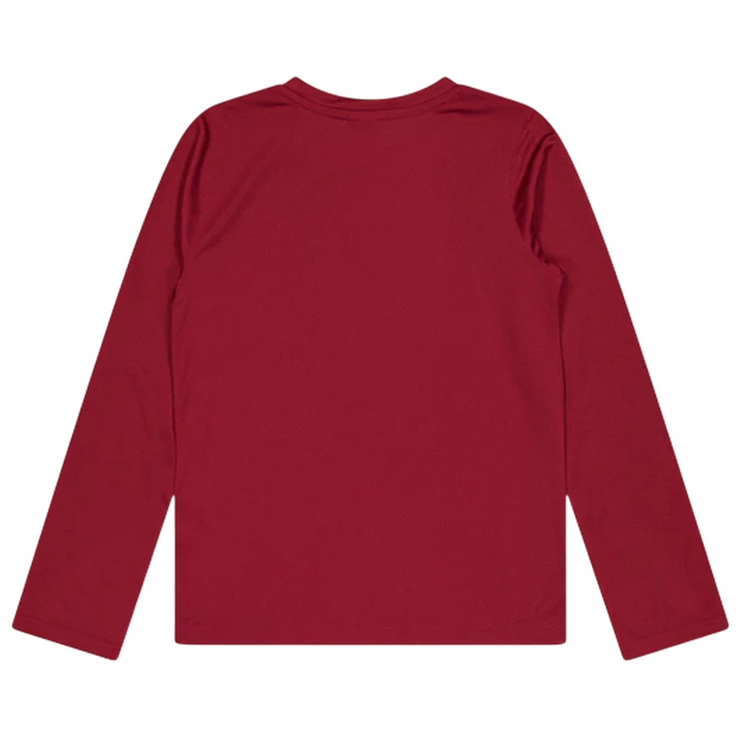 Red - Back - Puma Childrens-Kids Team Performance Long-Sleeved Training Top