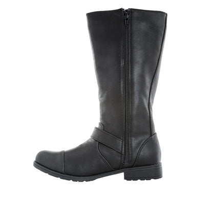 Black - Pack Shot - Rocket Dog Womens-Ladies Berry Lewis Calf Boots