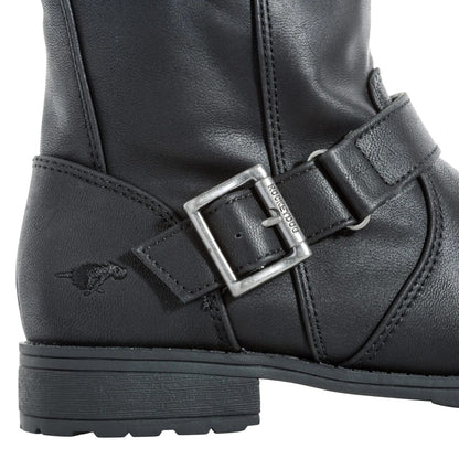 Black - Close up - Rocket Dog Womens-Ladies Berry Lewis Calf Boots