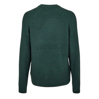 Evergreen - Back - Jack Wills Mens Ribbed Crew Neck Jumper