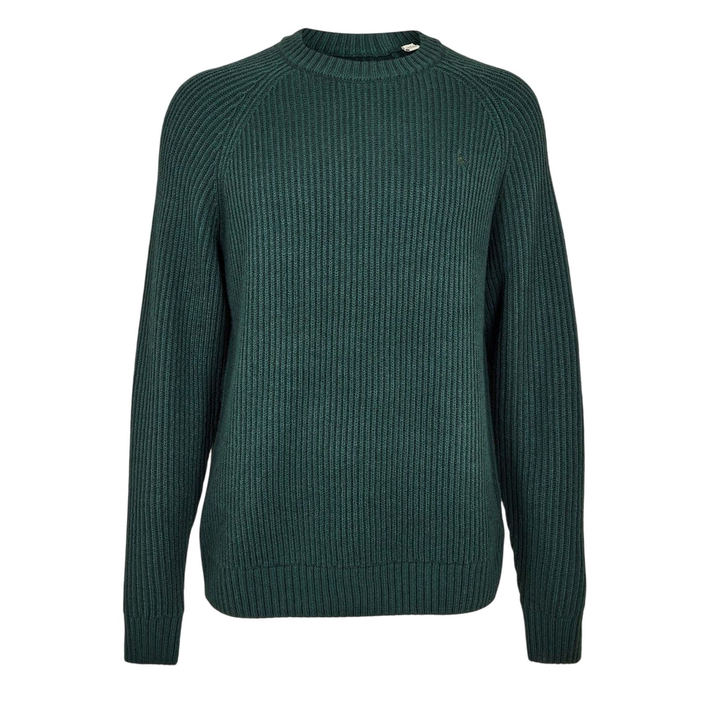 Evergreen - Front - Jack Wills Mens Ribbed Crew Neck Jumper