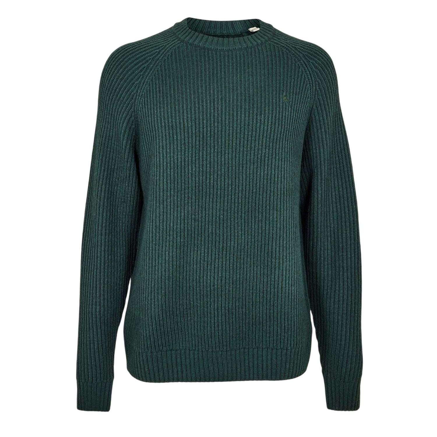 Evergreen - Front - Jack Wills Mens Ribbed Crew Neck Jumper