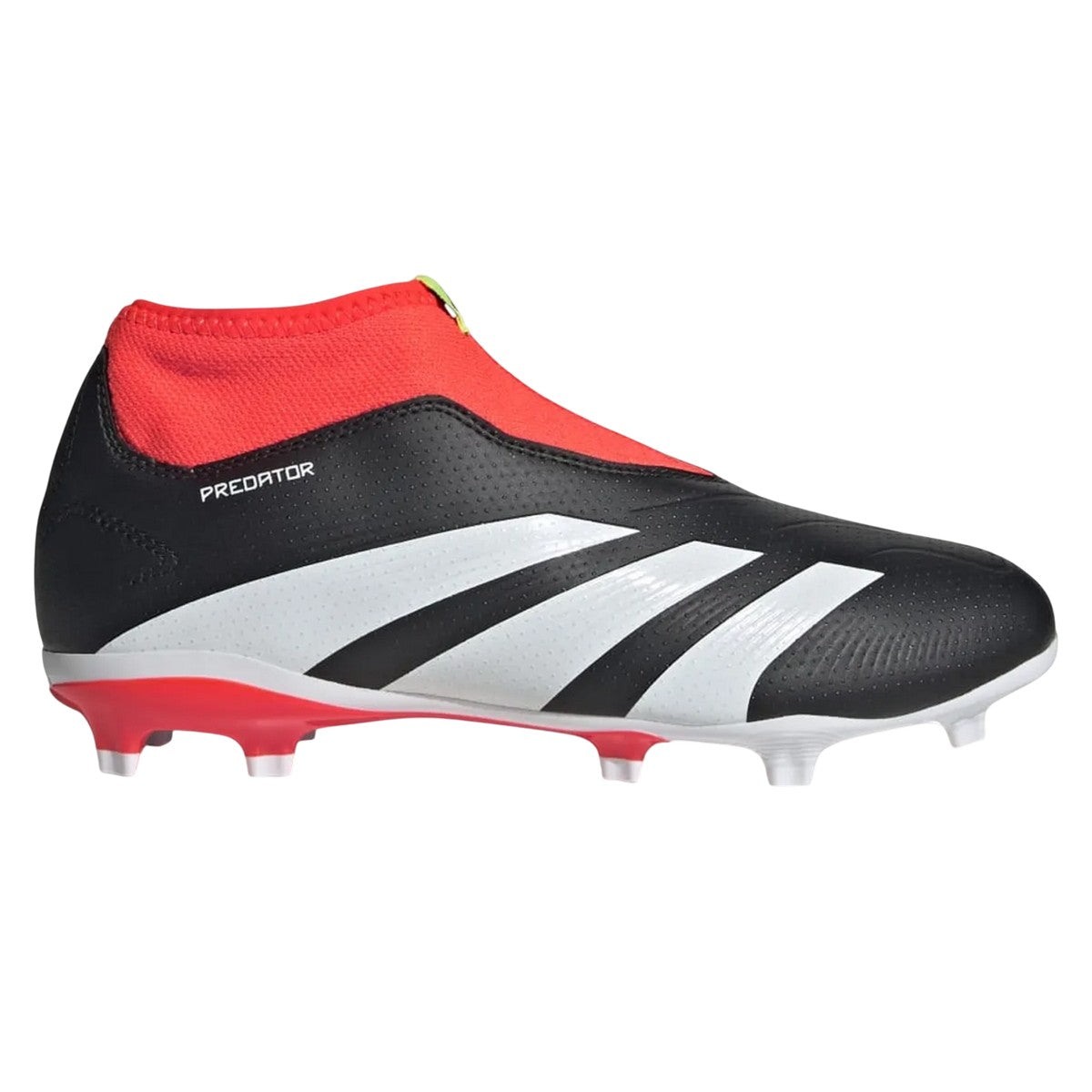 Black-White - Lifestyle - Adidas Childrens-Kids Predator League Firm Ground Boots